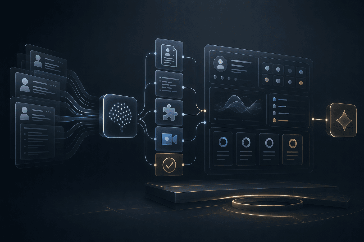 Editorial workflow illustration for coding interview automation tools.