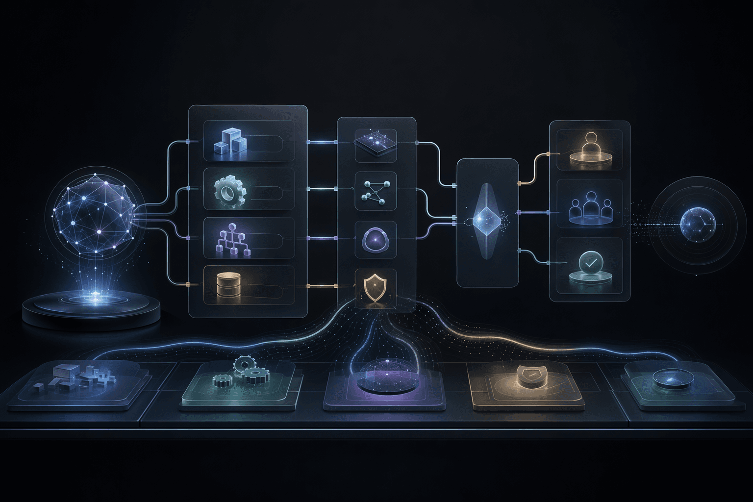 Editorial readiness illustration for enterprise AI agent implementation.